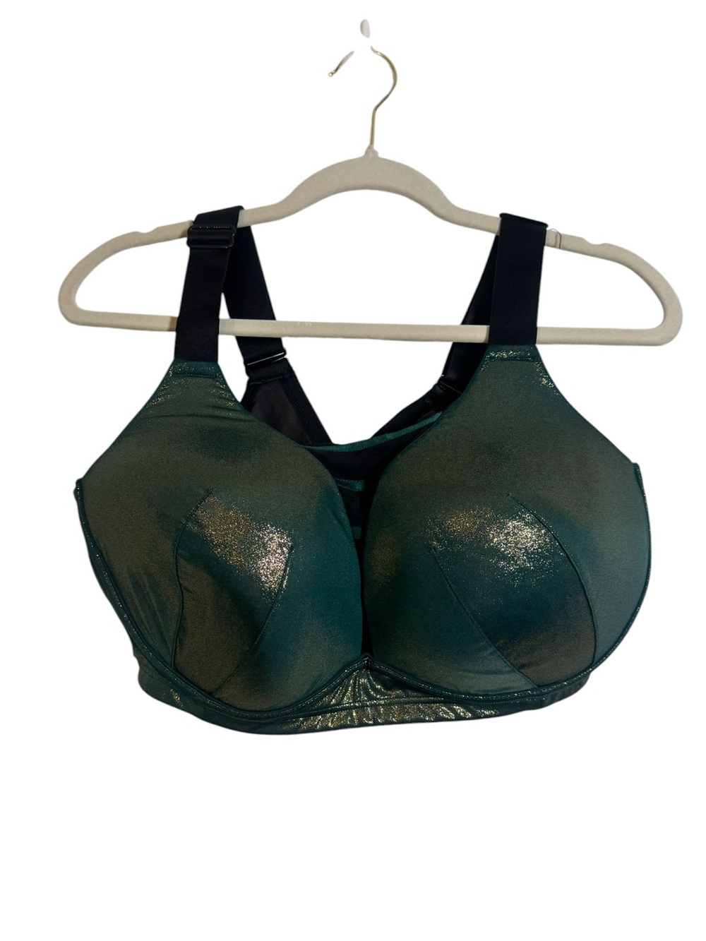 Lane Bryant Shimmer High-Support Sports Bra sz 40F